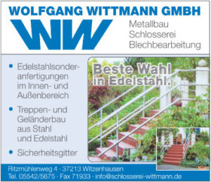 Wolfgang Wittmann Schlosserei - Metallbau