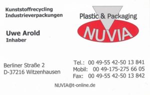 NUVIA Plastic & Packaging